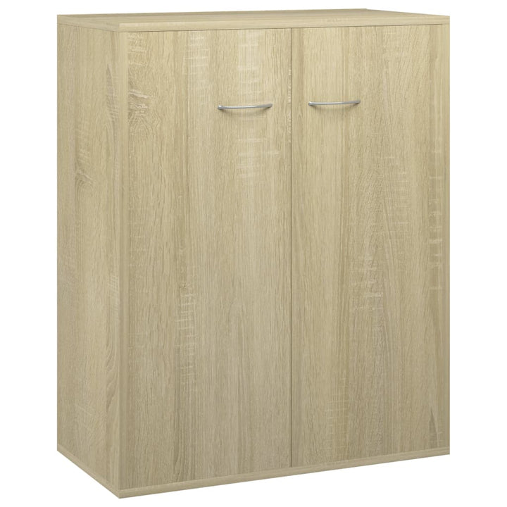 Skänk Sonoma-Ek 60X30X75 Cm Konstruerat Trä