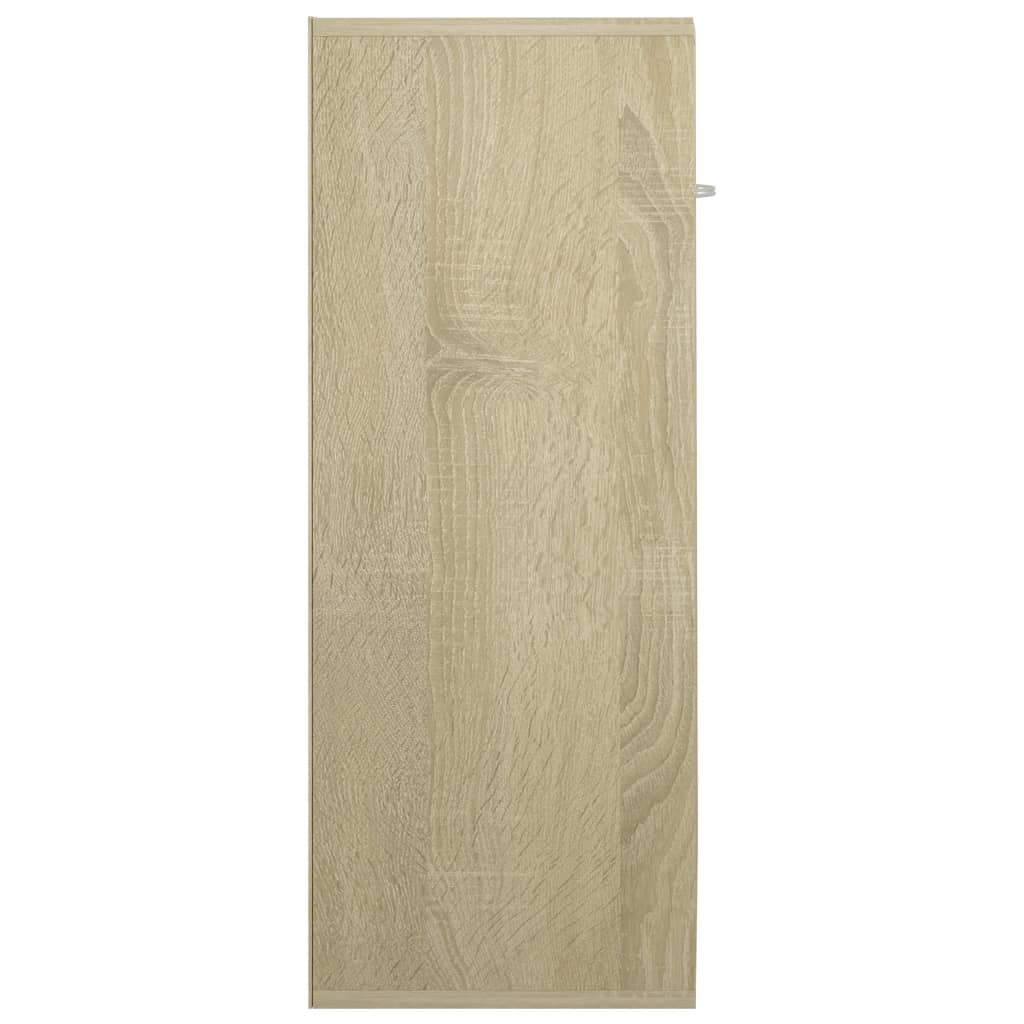 Skänk Sonoma-Ek 60X30X75 Cm Konstruerat Trä