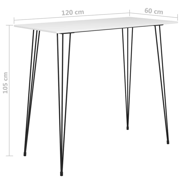 Barbord 120X60X105 Cm