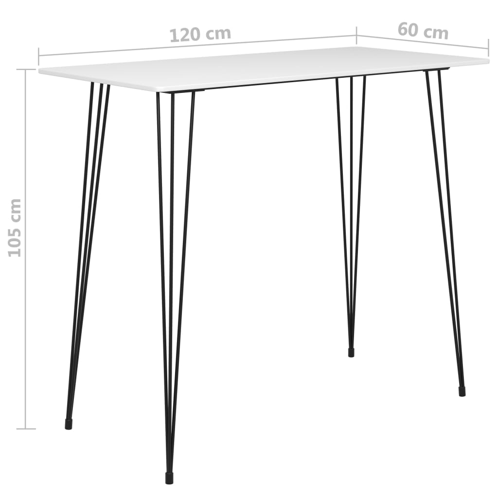 Barbord 120X60X105 Cm