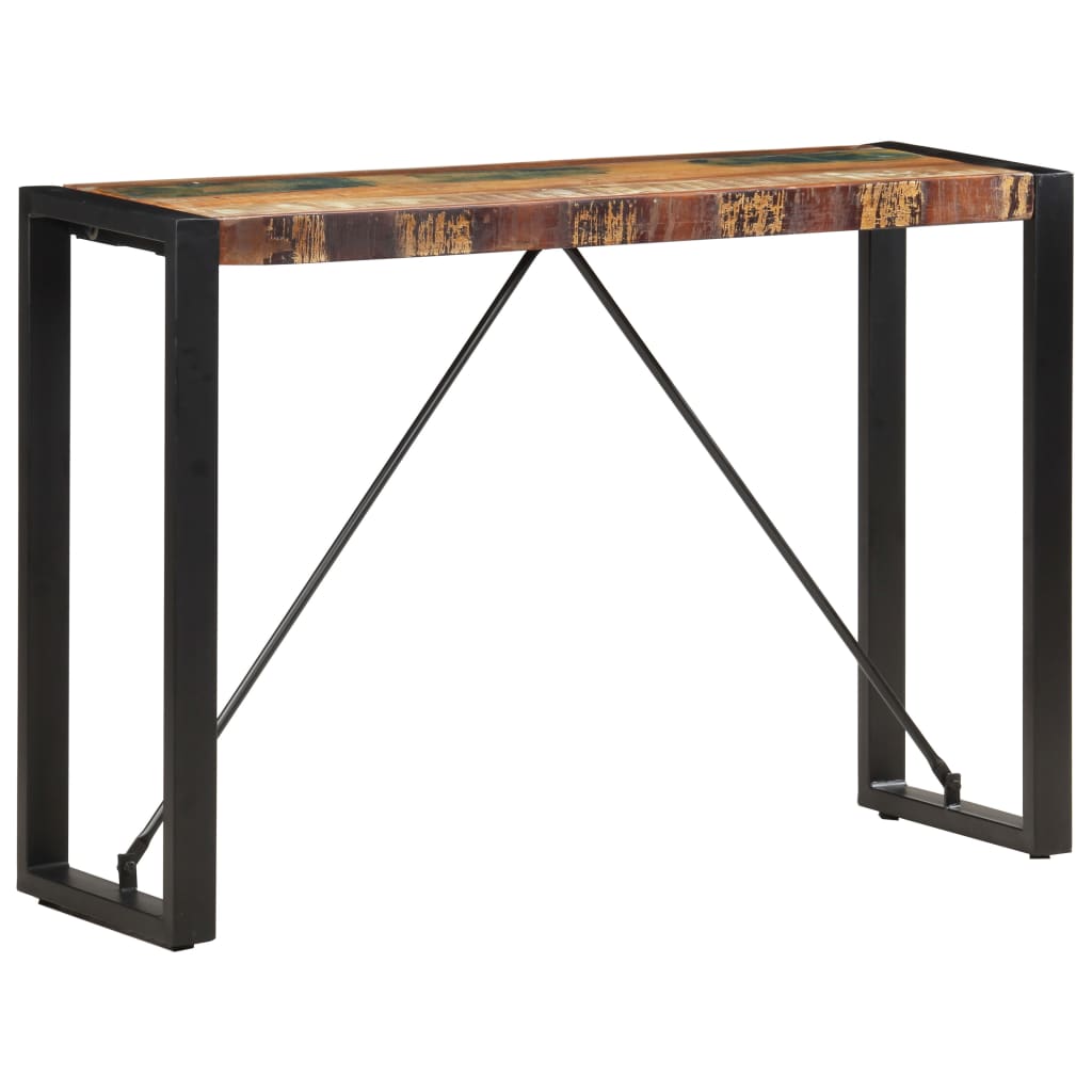 Avlastningsbord 110X35X76 Cm Massivt Återvunnet Trä