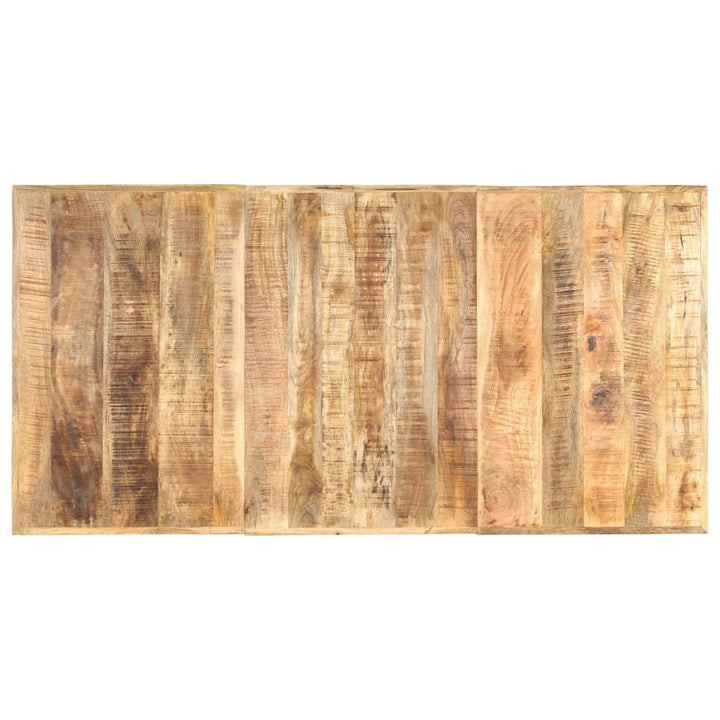 Matbord 180X90X76 Cm Massivt Grovt Mangoträ