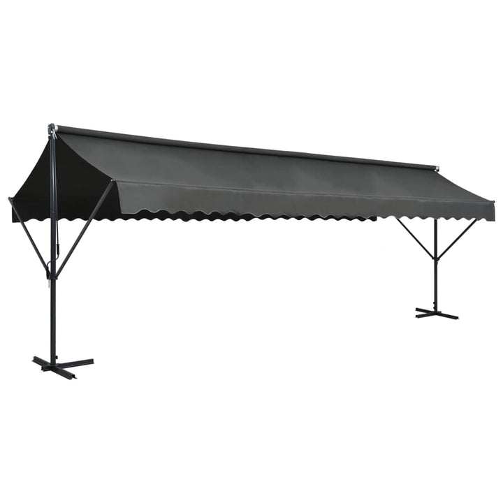 Fristående Markis 500X300 Cm Gräddvit
