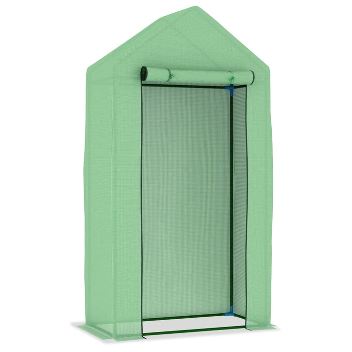 Växthus Med Stålram 0,5 M² 1X0,5X1,9 M