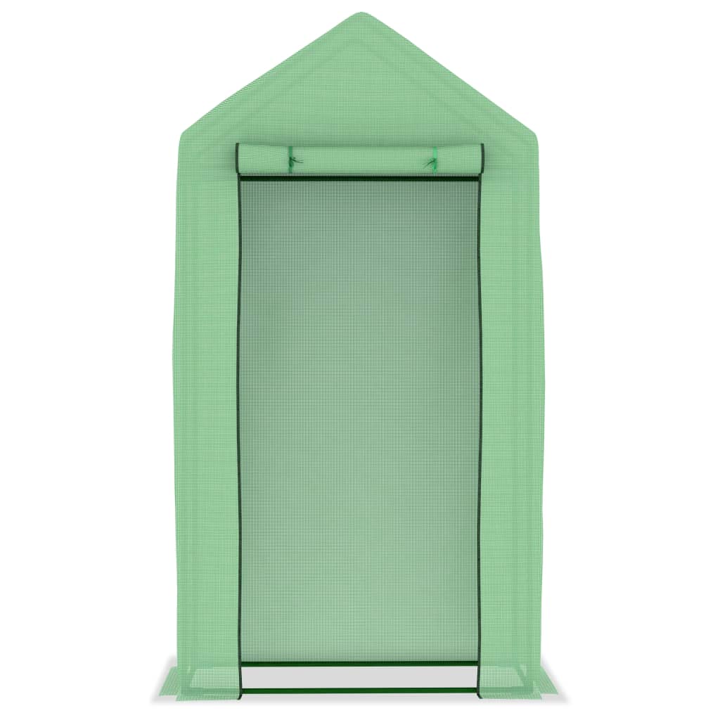 Växthus Med Stålram 0,5 M² 1X0,5X1,9 M