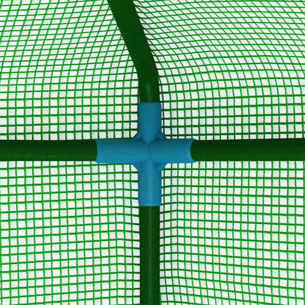Växthus Med Stålram 0,5 M² 1X0,5X1,9 M