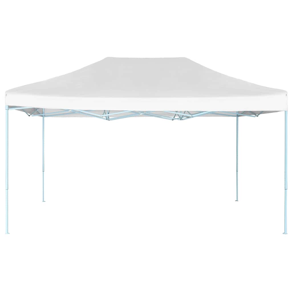 Hopfällbart Partytält 3X4,5 M Vit