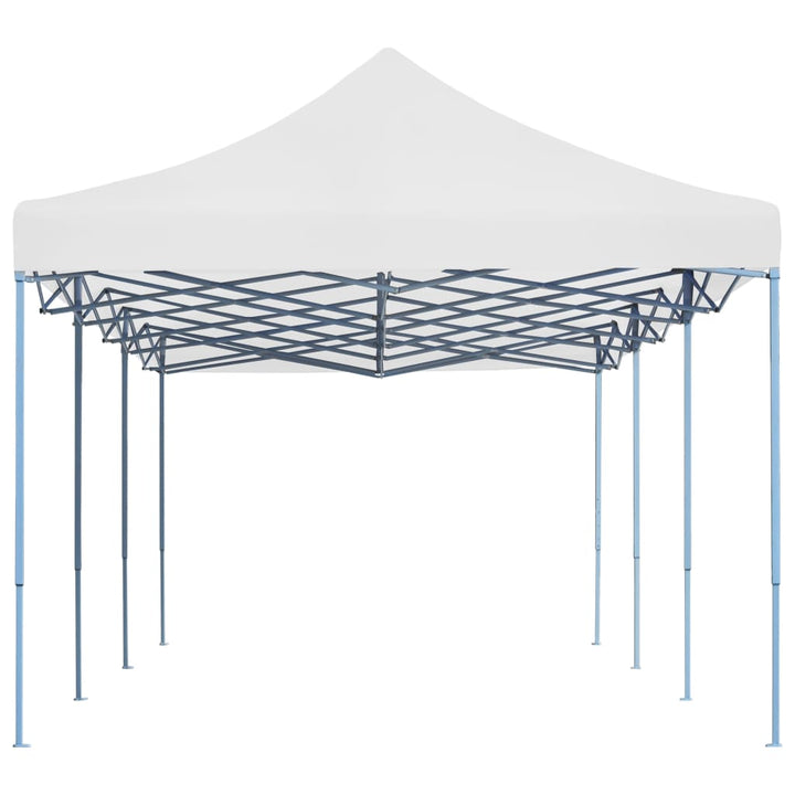 Pop-Up Hopfällbart Partytält 3X9 M Vit