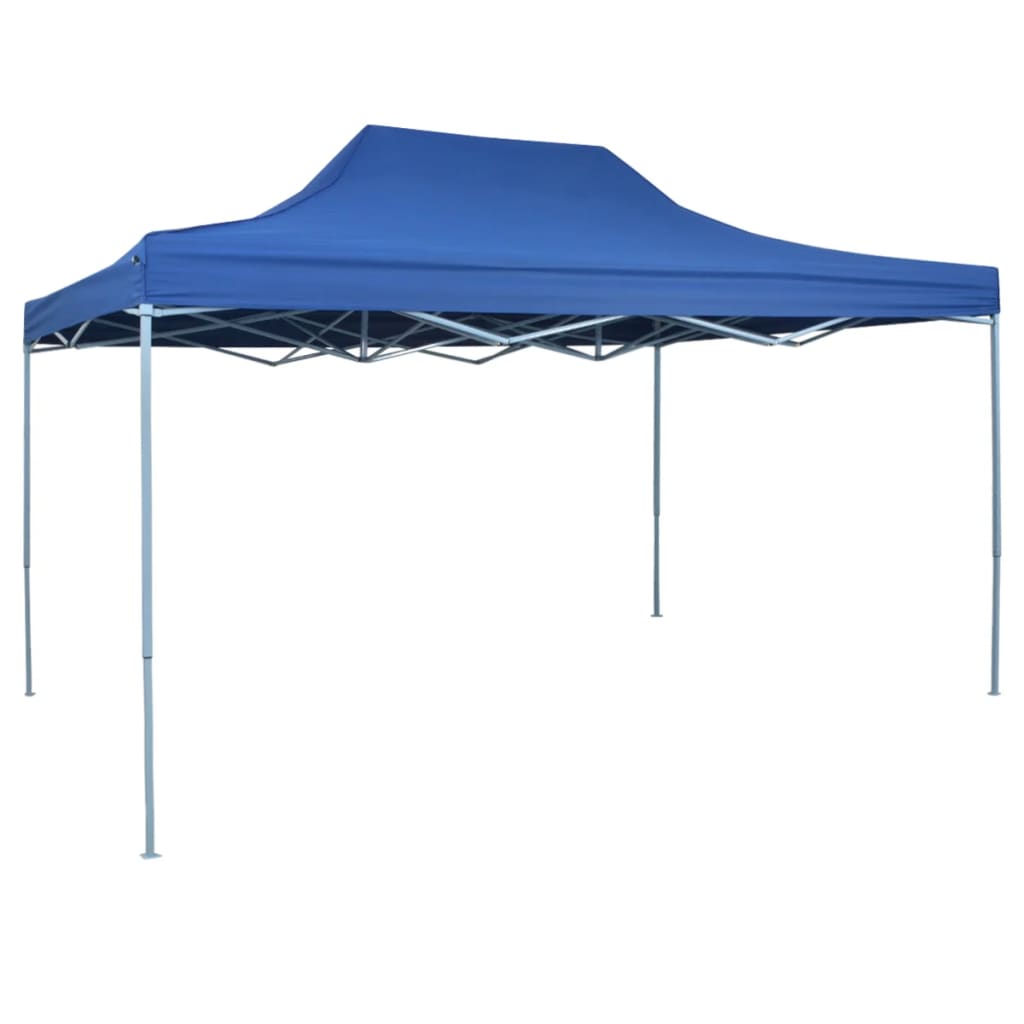 Hopfällbart Partytält 3X4 M Stål Gräddvit