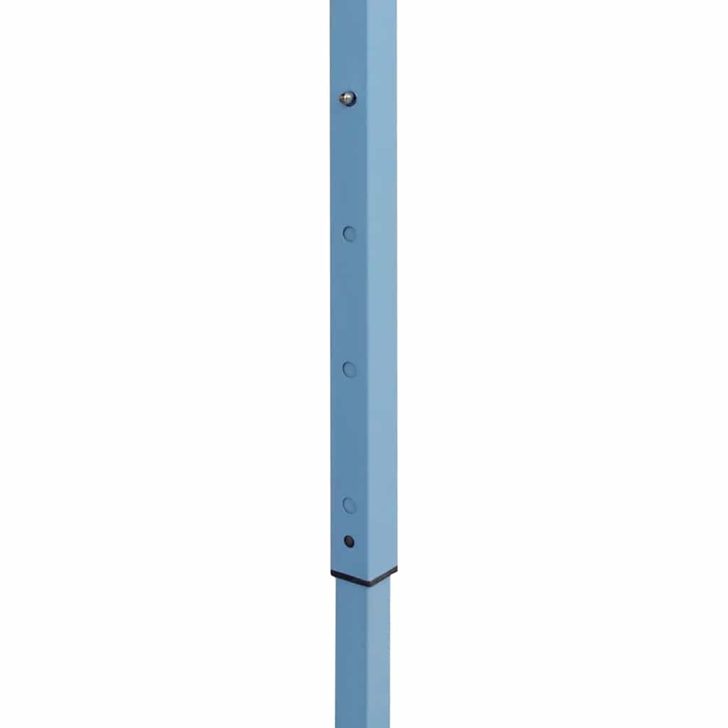 Hopfällbart Partytält Med 4 Sidoväggar 280X410X315 Cm