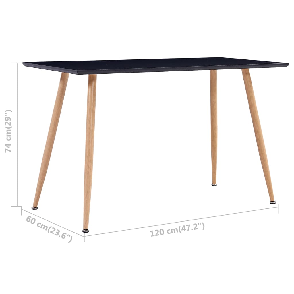 Matbord 120X60X74 Cm Mdf