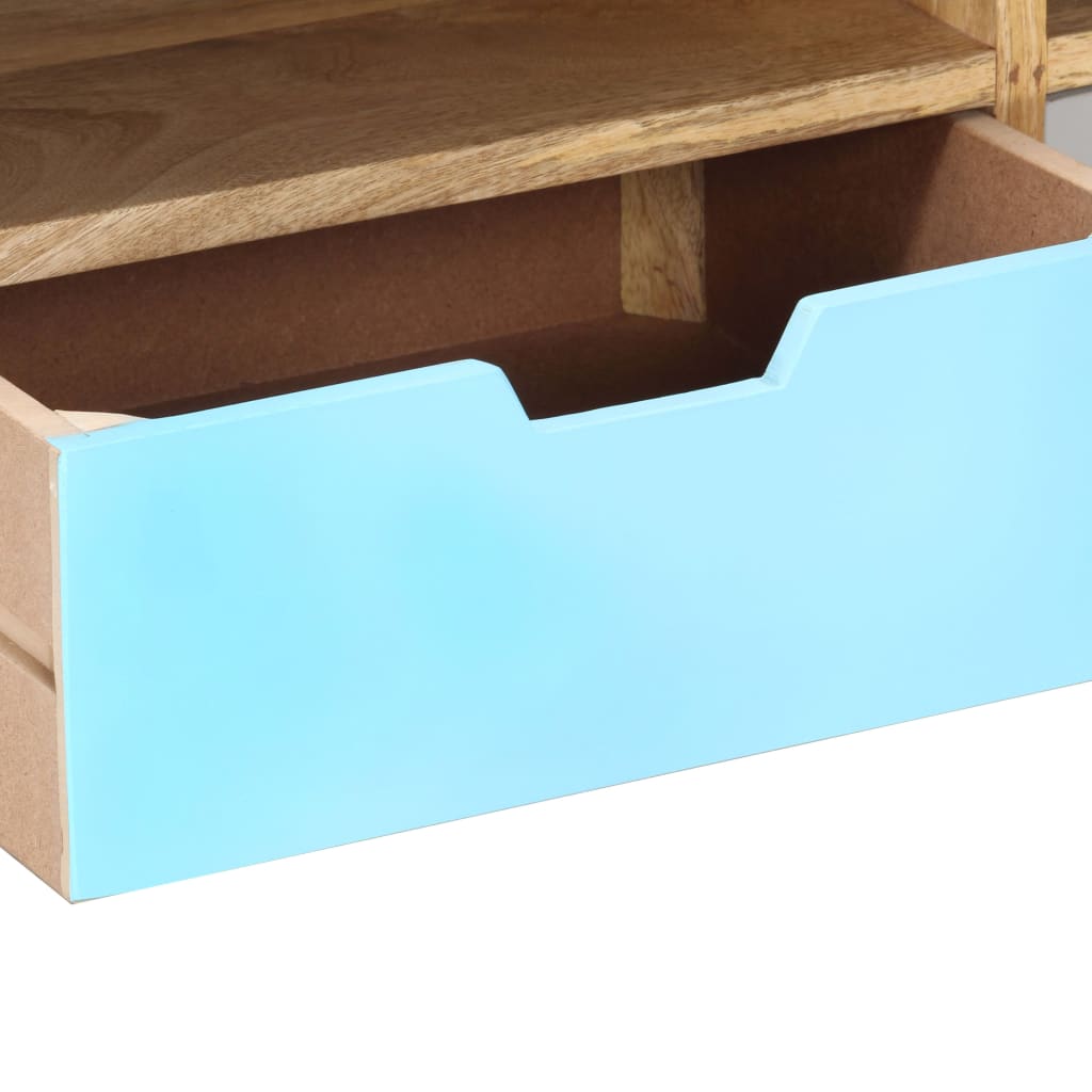 Tv-Bänk 110X35X48 Cm Massivt Mangoträ