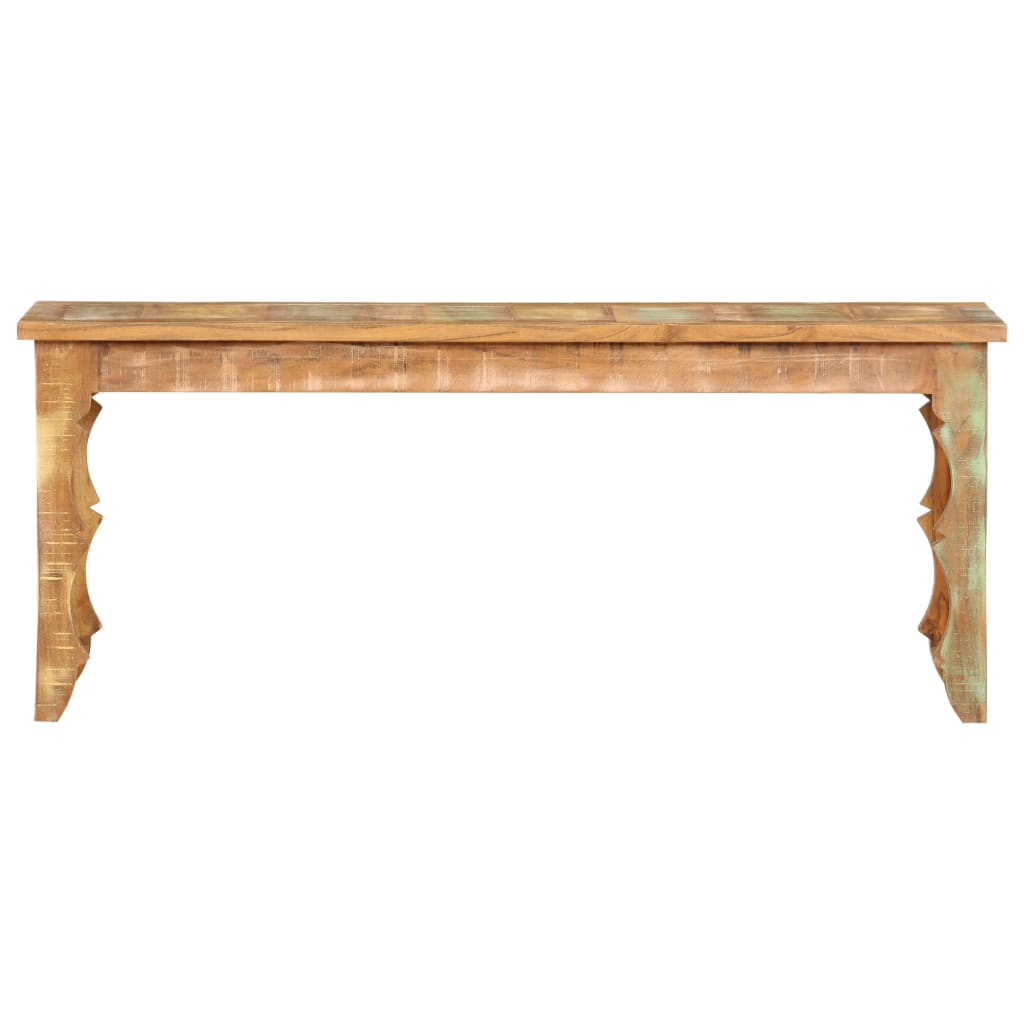 Bänk 110X35X45 Cm Massivt Återvunnet Trä