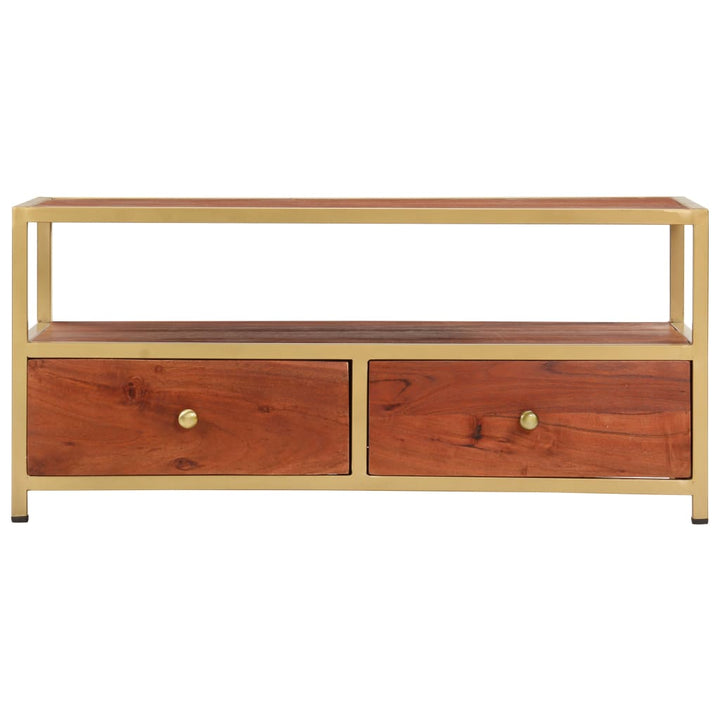 Soffbord 90X50X40 Cm Massivt Akaciaträ