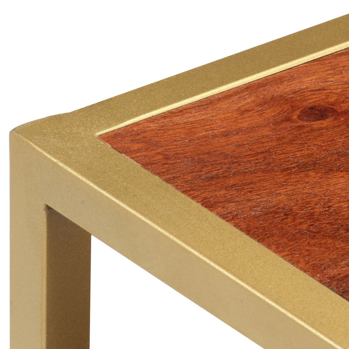 Soffbord 90X50X40 Cm Massivt Akaciaträ