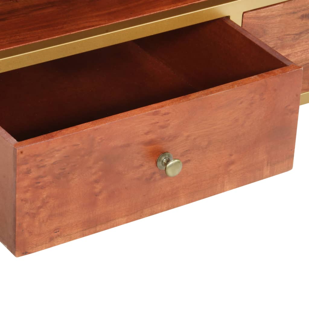 Soffbord 90X50X40 Cm Massivt Akaciaträ