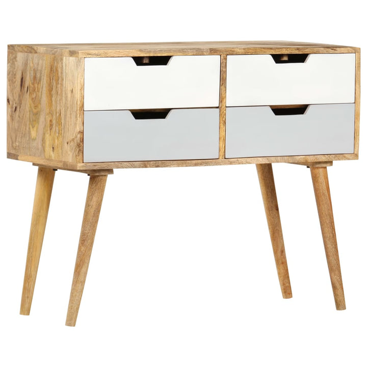 Skänk 85X40X71 Cm Massivt Mangoträ