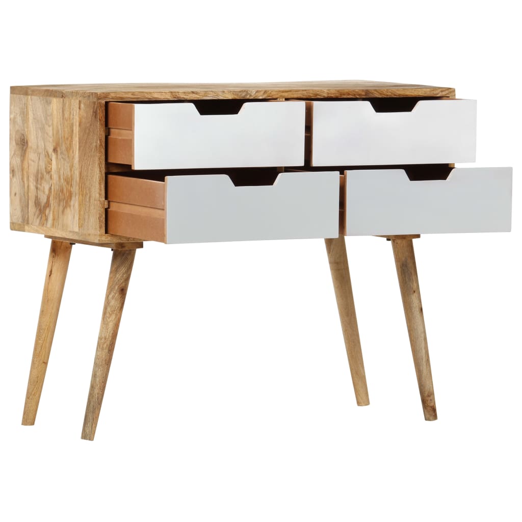 Skänk 85X40X71 Cm Massivt Mangoträ