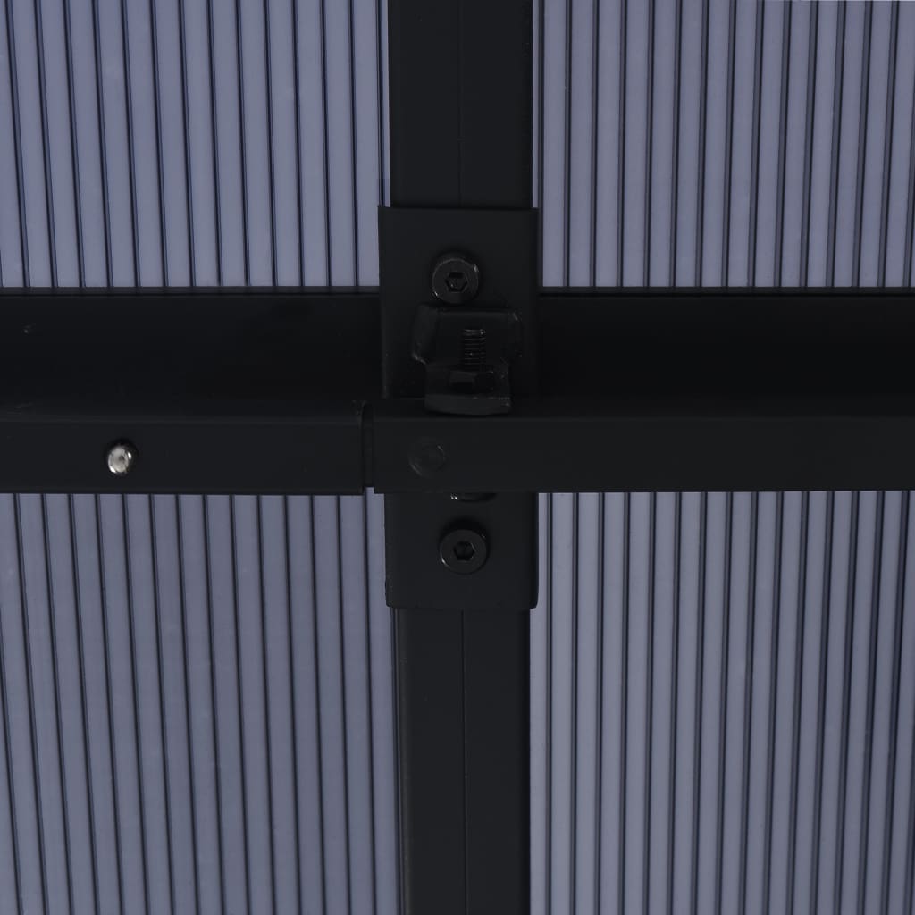 Paviljong Med Gardiner 405X294X244 Cm Antracit