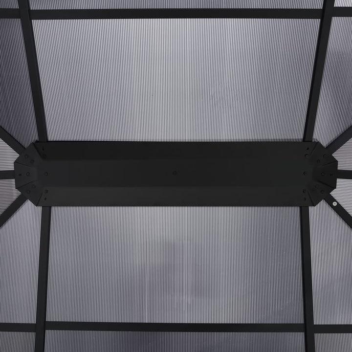 Paviljong Med Draperi 400X300X265 Cm Antracit