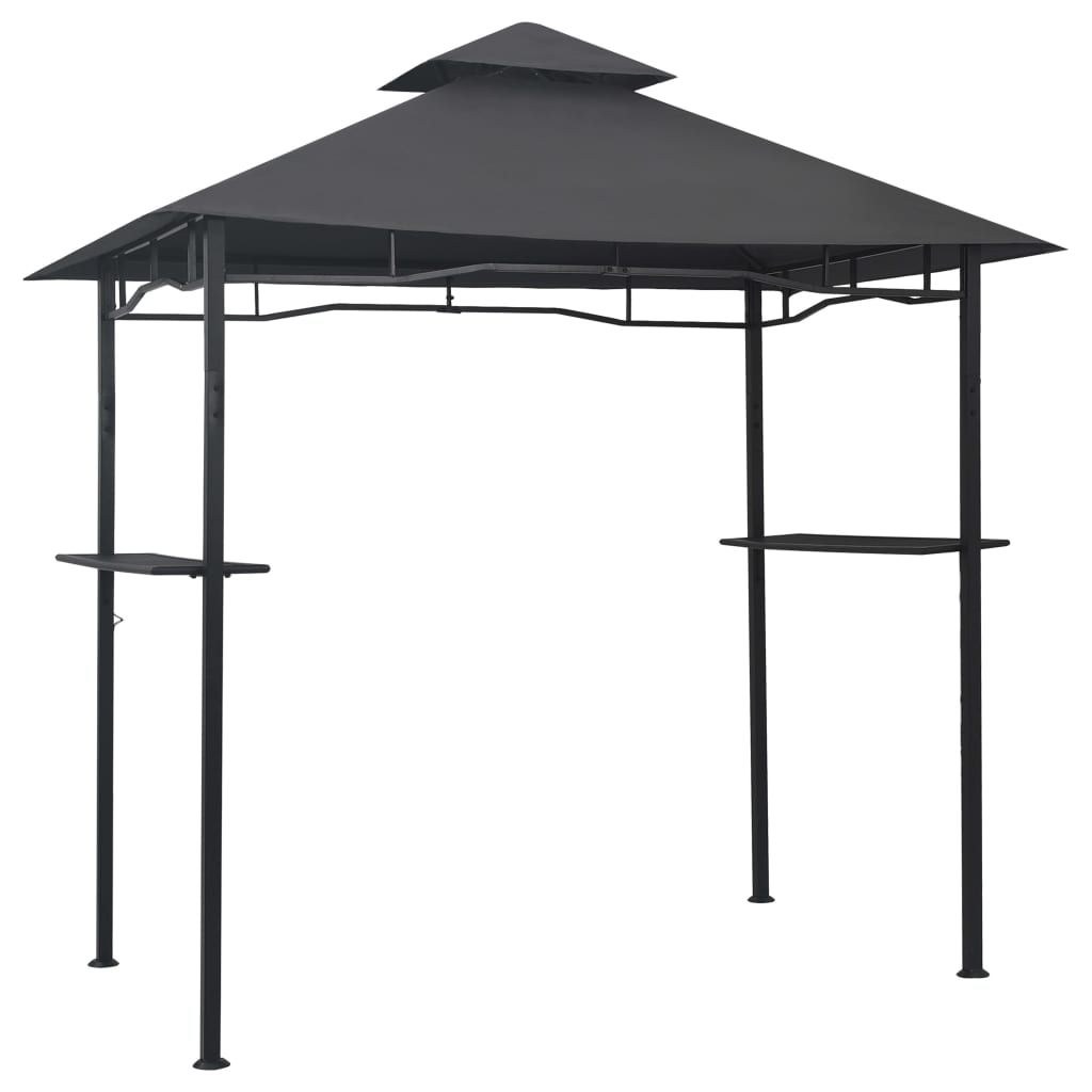 Grilltält 240X150X255 Cm Antracit Stål