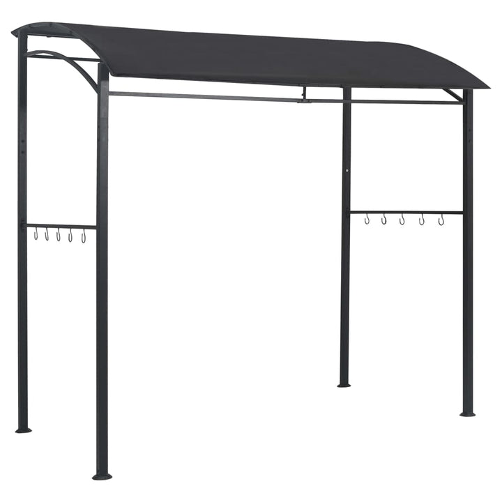 Grilltält 215X150X220 Cm Antracit Stål