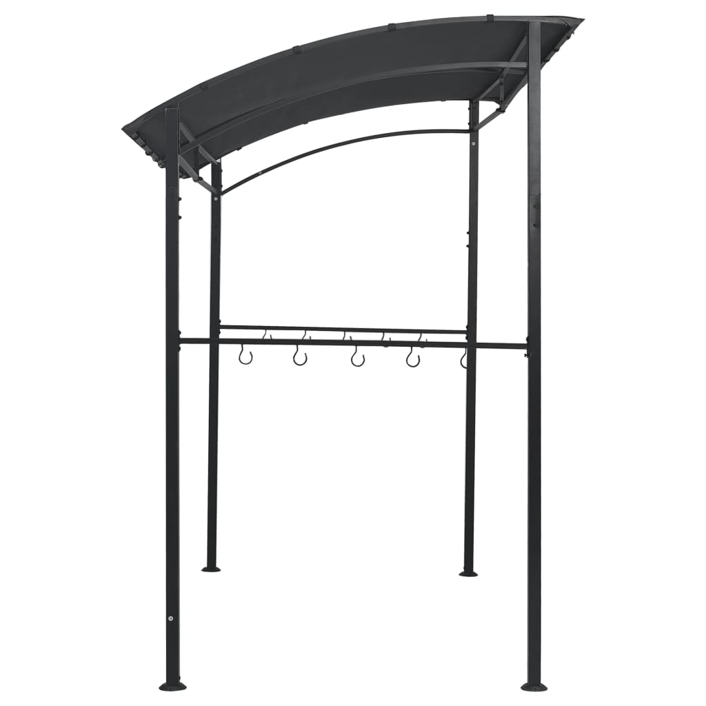 Grilltält 215X150X220 Cm Antracit Stål
