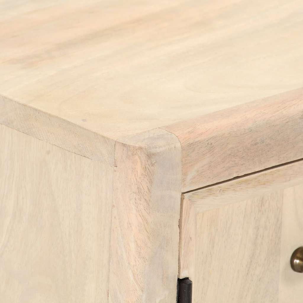 Soffbord 90X45X40 Cm Massivt Mangoträ
