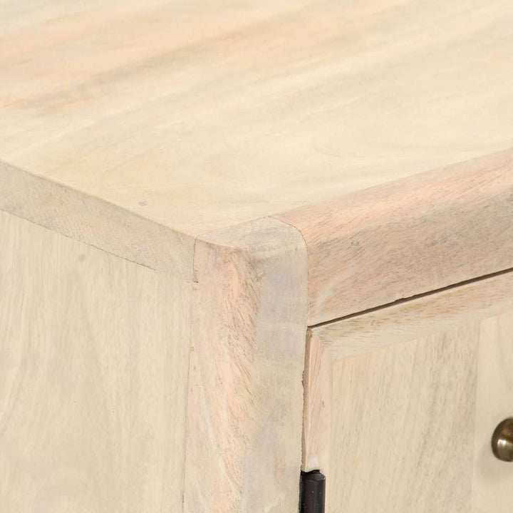 Soffbord 90X45X40 Cm Massivt Mangoträ