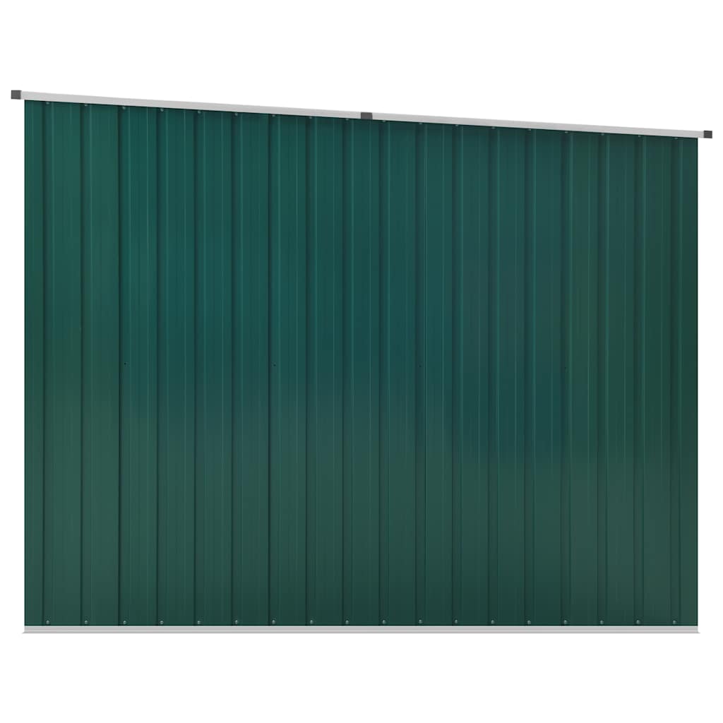 Trädgårdsskjul 195X198X159 Cm Galvaniserat Stål