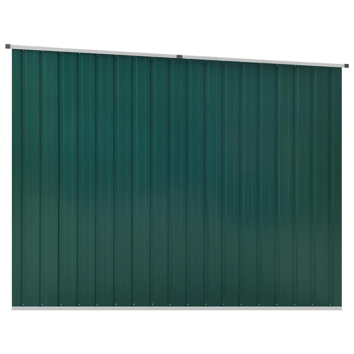 Trädgårdsskjul 195X198X159 Cm Galvaniserat Stål