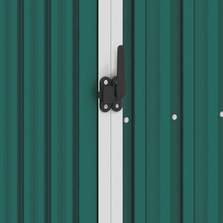 Vedskjul 245X98X159 Cm Galvaniserat Stål