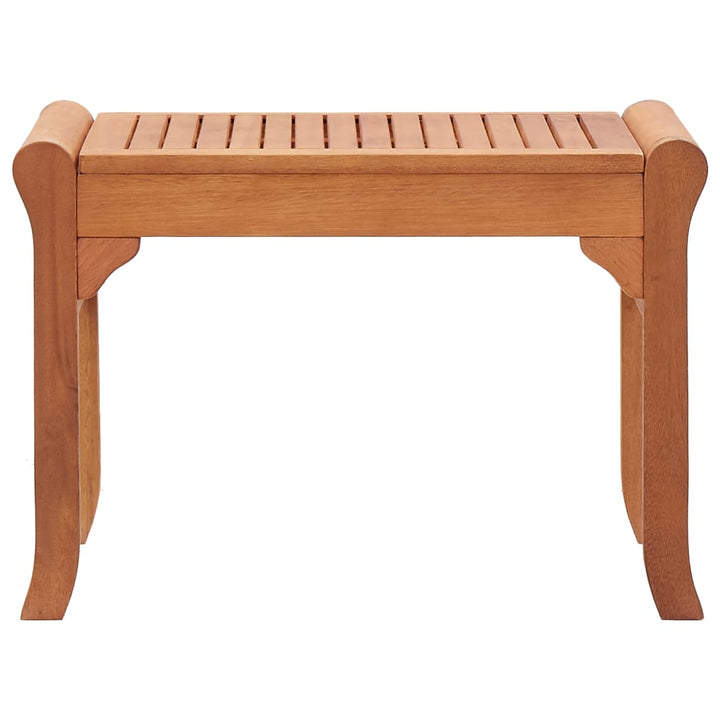 Trädgårdsbänk 64 Cm Massivt Eukalyptusträ