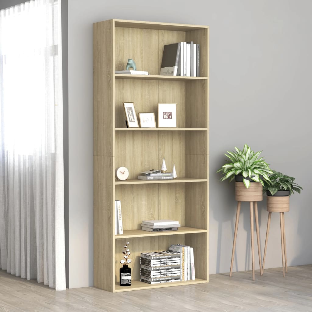 Bokhylla 80X30X Konstruerat Trä