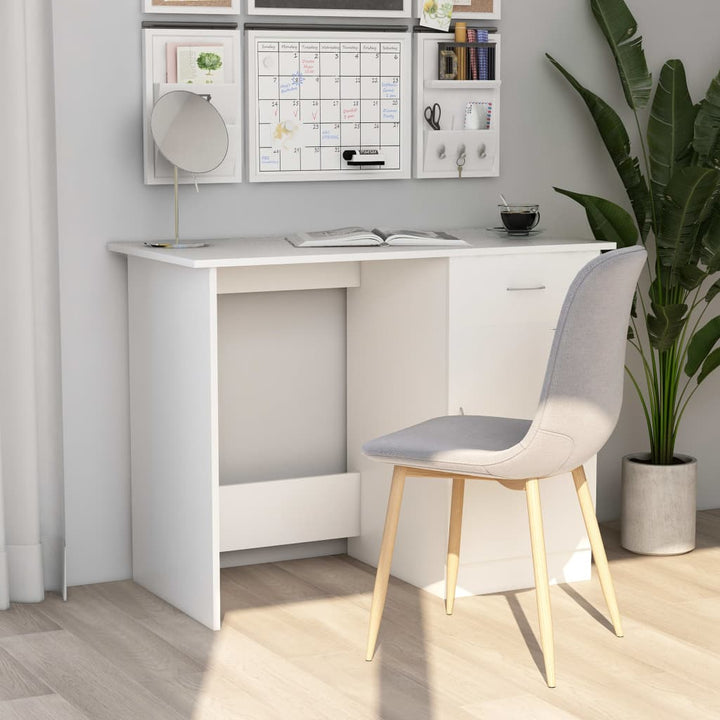 Skrivbord 100X50X76 Cm Konstruerat Trä