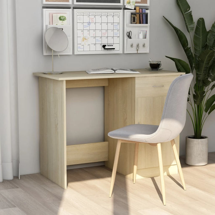Skrivbord 100X50X76 Cm Konstruerat Trä