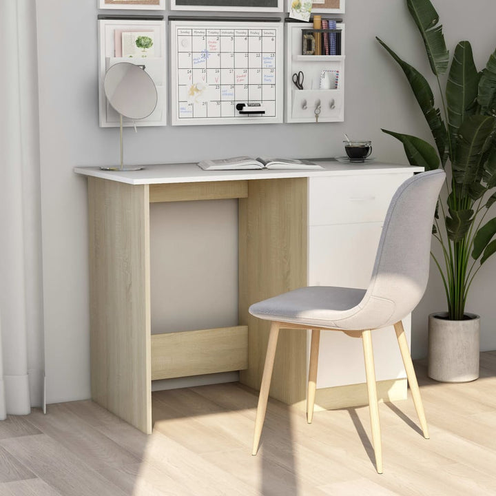 Skrivbord 100X50X76 Cm Konstruerat Trä