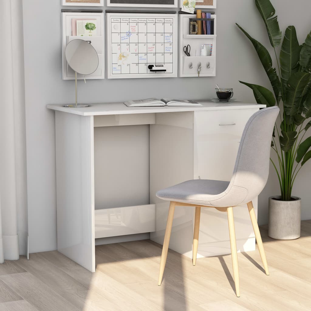 Skrivbord 100X50X76 Cm Konstruerat Trä