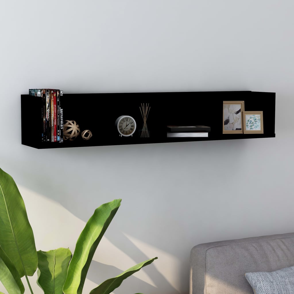 Cd-Hylla 100X18X18 Cm Konstruerat Trä