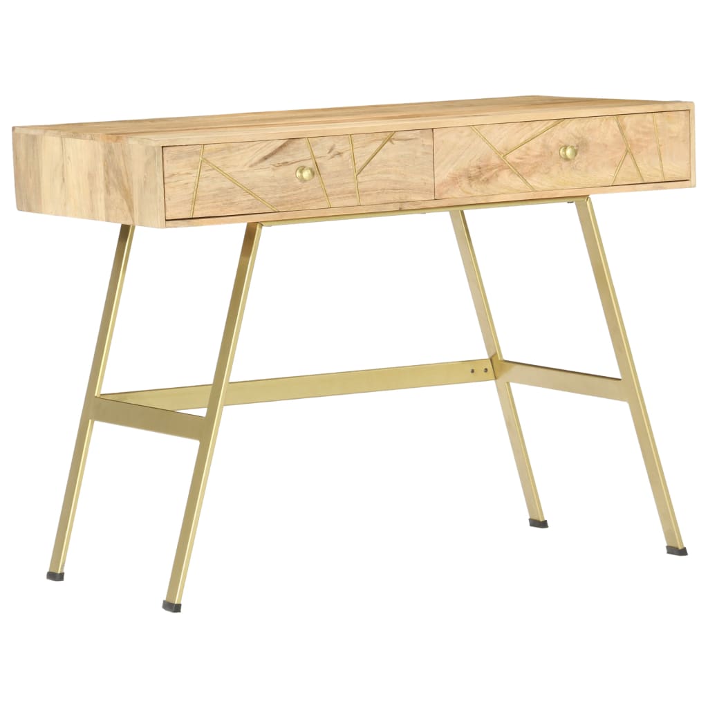 Skrivbord Med Lådor 100X55X75 Cm