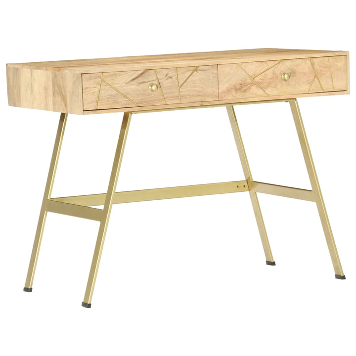 Skrivbord Med Lådor 100X55X75 Cm