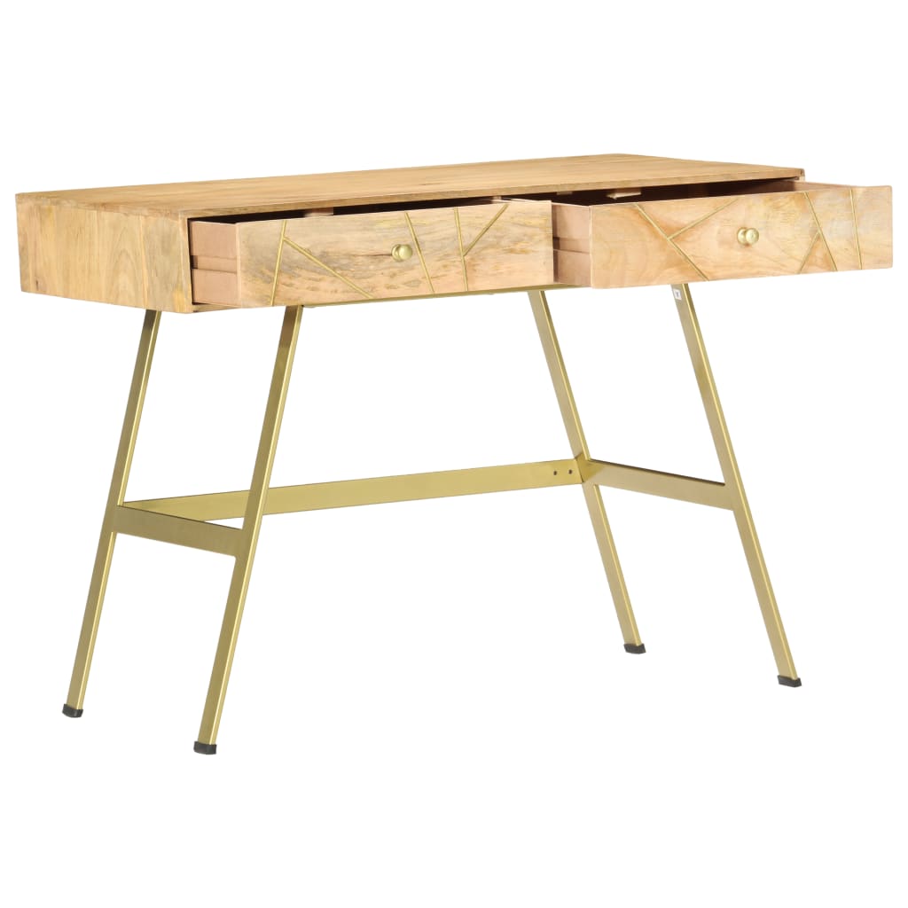 Skrivbord Med Lådor 100X55X75 Cm