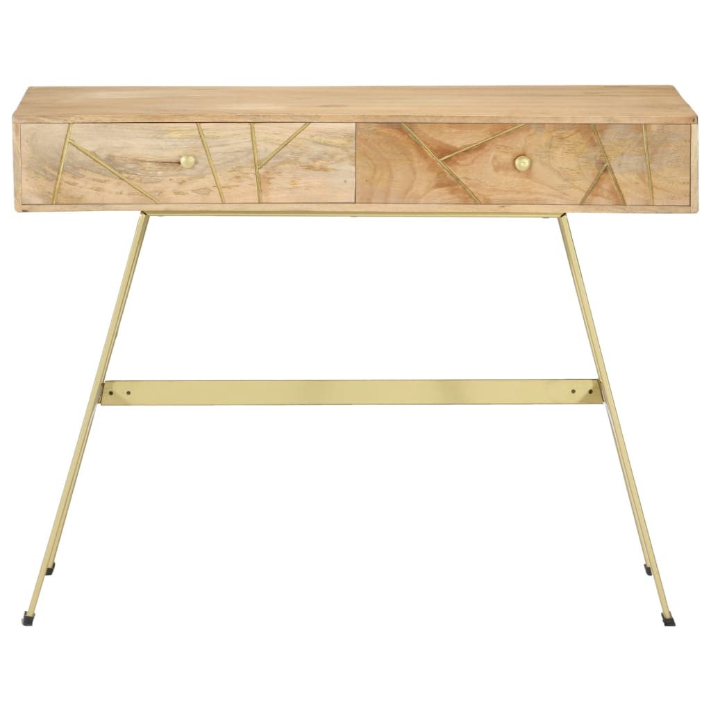 Skrivbord Med Lådor 100X55X75 Cm