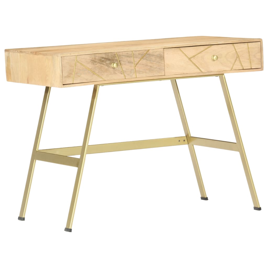 Skrivbord Med Lådor 100X55X75 Cm