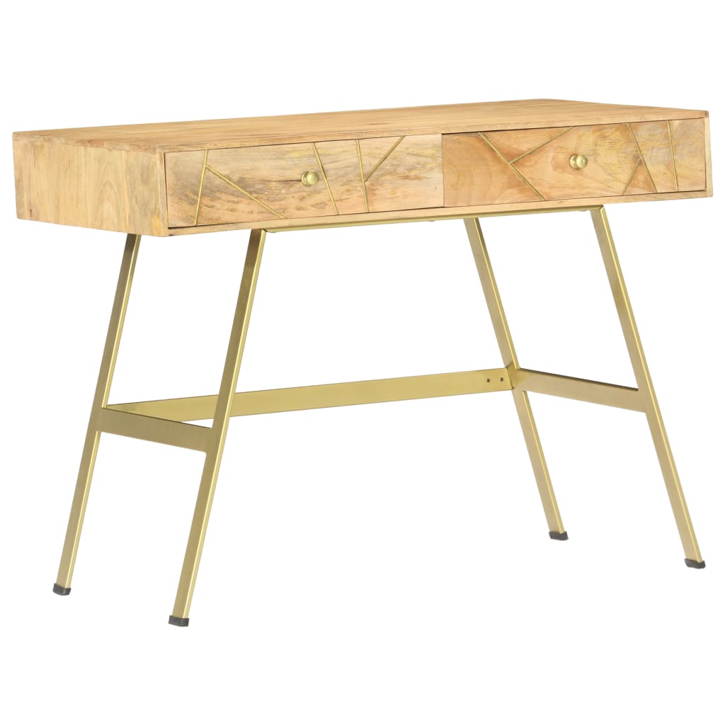 Skrivbord Med Lådor 100X55X75 Cm