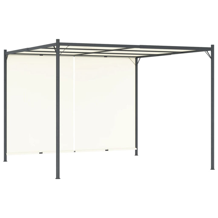 Pergola Med Infällbart Tak 3X3 M