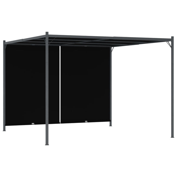 Pergola Med Infällbart Tak 3X3 M