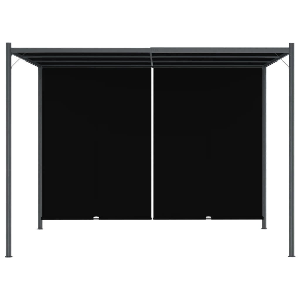 Pergola Med Infällbart Tak 3X3 M