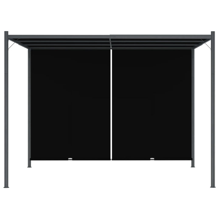 Pergola Med Infällbart Tak 3X3 M