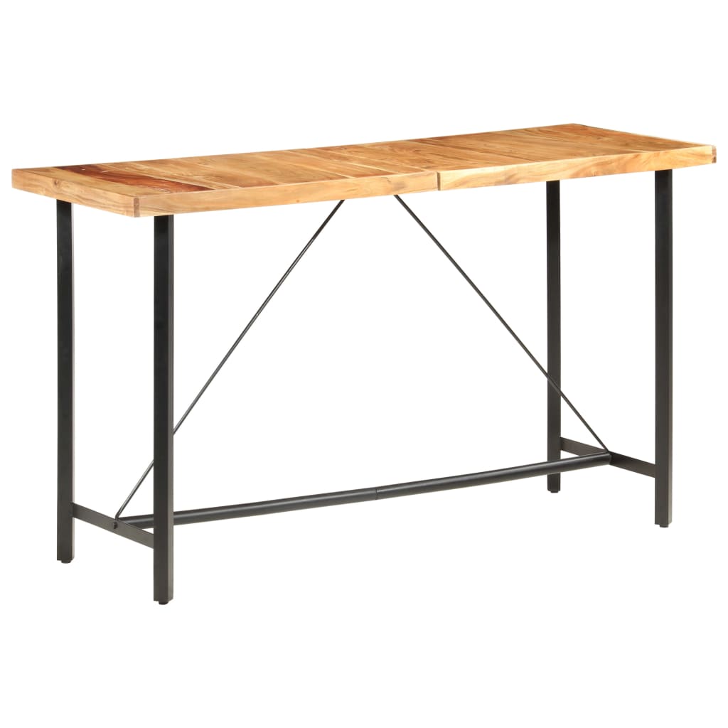 Barbord 180X70X107 Cm Massiv Akacia